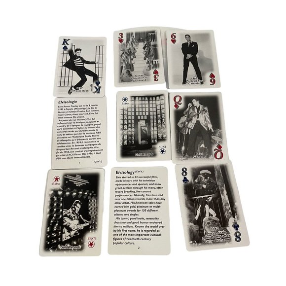Bicycle ELVIS PRESLEY The King of Rock & Roll Playing Cards Deck - Picture 2 of 4
